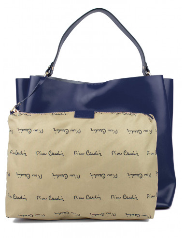 Dámská kožená kabelka Pierre Cardin Arabella jednoduchá shopper bag