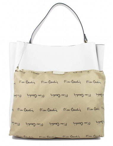 Dámská kožená kabelka Pierre Cardin Arabella jednoduchá shopper bag