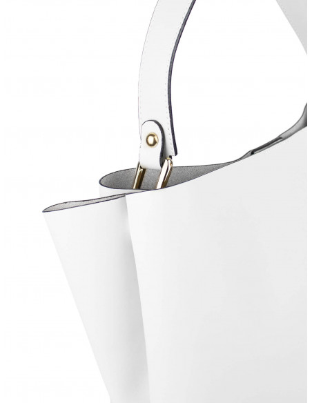 Dámská kožená kabelka Pierre Cardin Arabella jednoduchá shopper bag