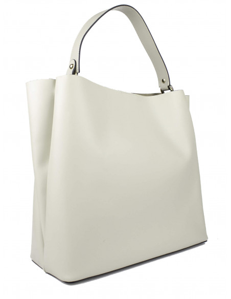 Dámská kožená kabelka Pierre Cardin Arabella jednoduchá shopper bag