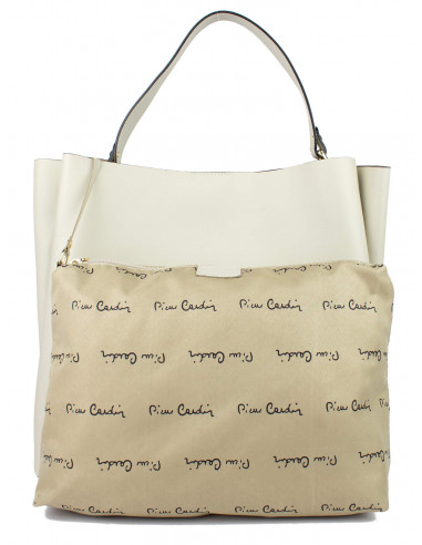 Dámská kožená kabelka Pierre Cardin Arabella jednoduchá shopper bag