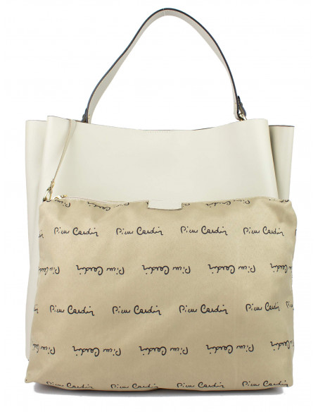 Dámská kožená kabelka Pierre Cardin Arabella jednoduchá shopper bag