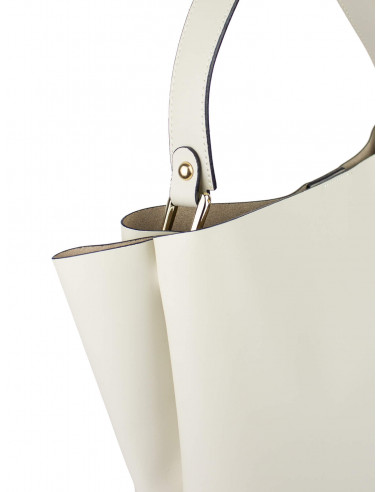 Dámská kožená kabelka Pierre Cardin Arabella jednoduchá shopper bag