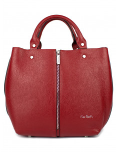 Dámská kožená kabelka Pierre Cardin Cipressa shopper bag se zipem