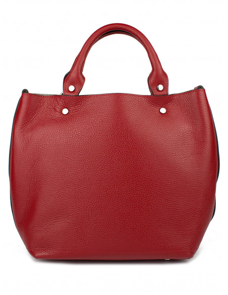 Dámská kožená kabelka Pierre Cardin Cipressa shopper bag se zipem