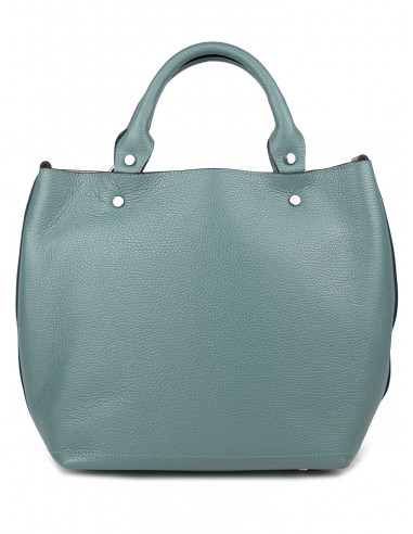 Dámská kožená kabelka Pierre Cardin Cipressa shopper bag se zipem