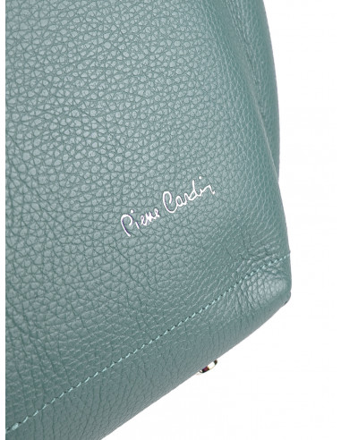 Dámská kožená kabelka Pierre Cardin Cipressa shopper bag se zipem