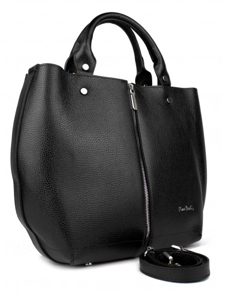 Dámská kožená kabelka Pierre Cardin Cipressa shopper bag se zipem