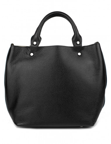 Dámská kožená kabelka Pierre Cardin Cipressa shopper bag se zipem