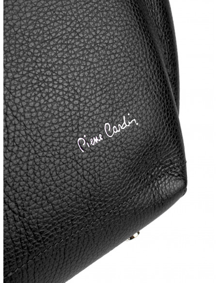 Dámská kožená kabelka Pierre Cardin Cipressa shopper bag se zipem