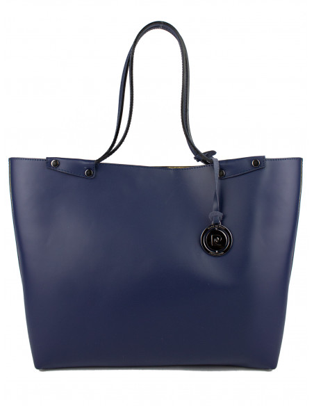 Dámská kožená kabelka Pierre Cardin Capraia shopper bag s perforovaným vzorem