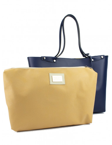 Dámská kožená kabelka Pierre Cardin Capraia shopper bag s perforovaným vzorem