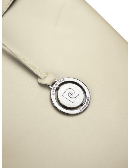 Dámská kožená kabelka Pierre Cardin Capraia shopper bag s perforovaným vzorem