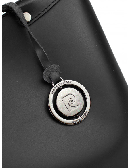 Dámská kožená kabelka Pierre Cardin Capraia shopper bag s perforovaným vzorem