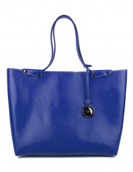 Dámská kožená kabelka Pierre Cardin Capraia shopper bag s perforovaným vzorem