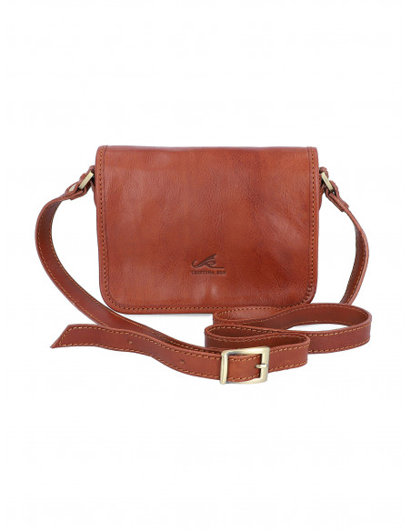 Dámská italská kožená crossbody kabelka Cristina Rui Giulia