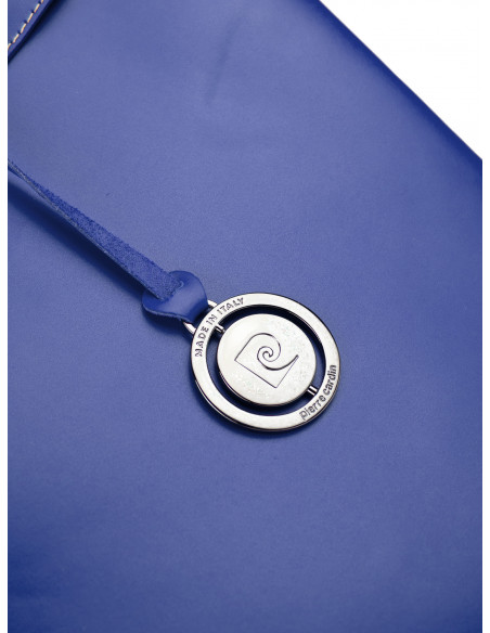 Dámská kožená kabelka Pierre Cardin Capraia shopper bag s perforovaným vzorem