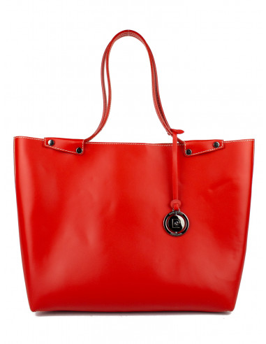 Dámská kožená kabelka Pierre Cardin Capraia shopper bag s perforovaným vzorem