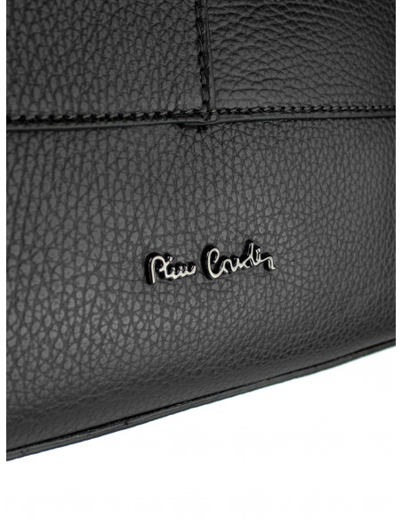 Dámská kožená kabelka Pierre Cardin Marliana velká na A4 s řetízkem