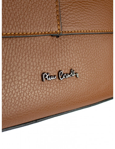 Dámská kožená kabelka Pierre Cardin Marliana velká na A4 s řetízkem