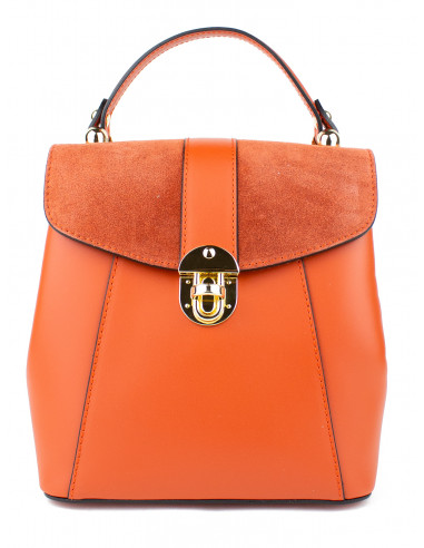 Dámska kožená kabelka/batoh 2v1 Giostra Mabel