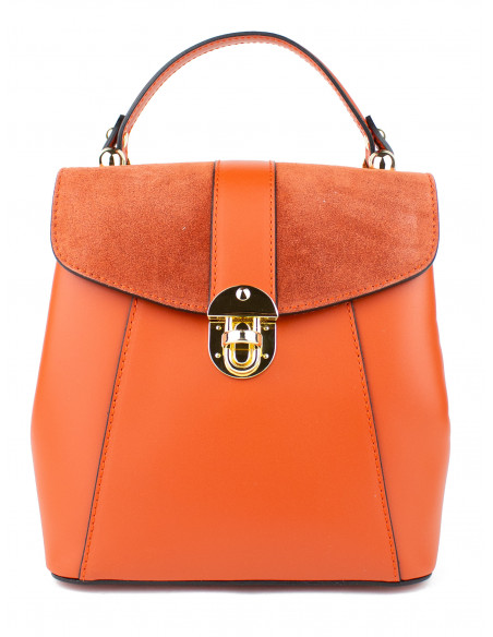 Dámska kožená kabelka/batoh 2v1 Giostra Mabel