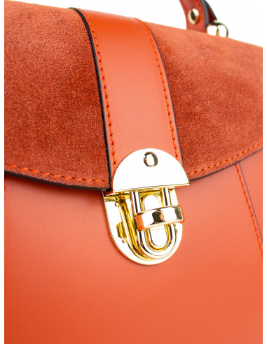 Dámska kožená kabelka/batoh 2v1 Giostra Mabel