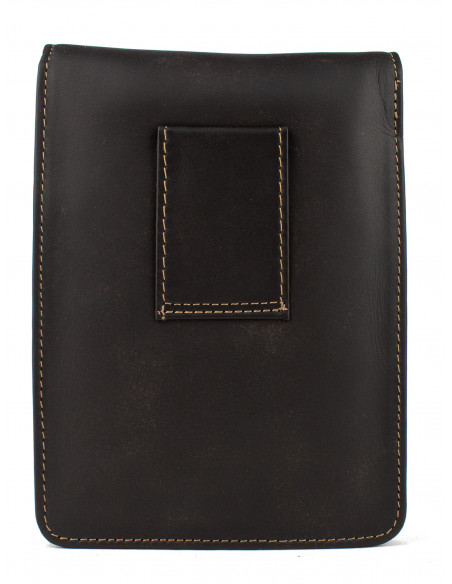 Kožené pouzdro na doklady na krk Hexagona