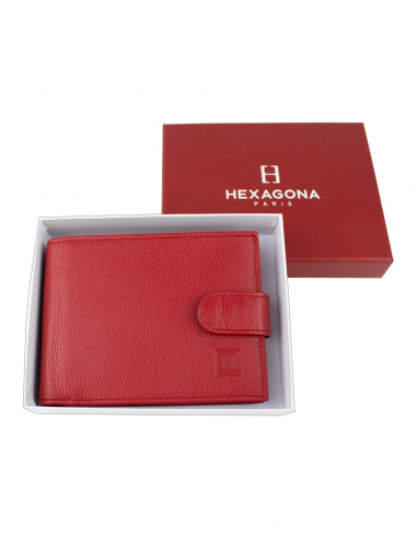 Pánská kožená peněženka Hexagona