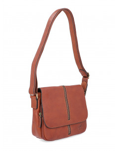 Dámská italská kožená crossbody kabelka Cristina Rui Salerno 2