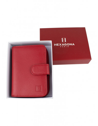 Dámská kožená peněženka Hexagona