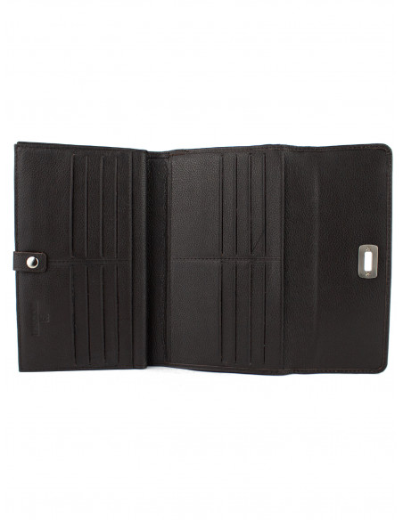 Dámská velká kožená peněženka Hexagona