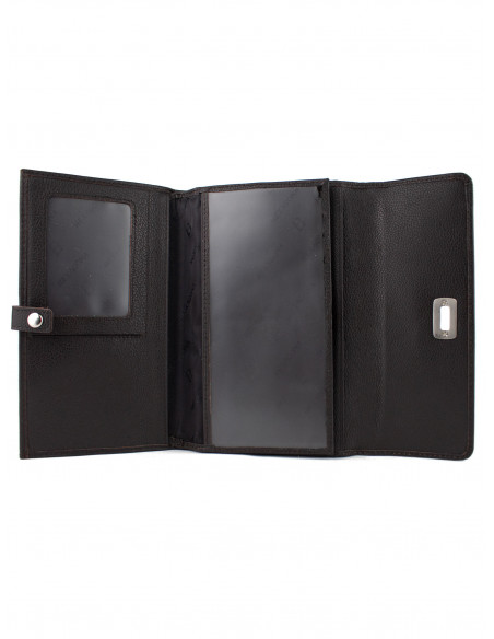 Dámská velká kožená peněženka Hexagona