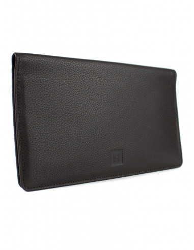 Kožená peněženka/pouzdro na bankovky a karty Hexagona