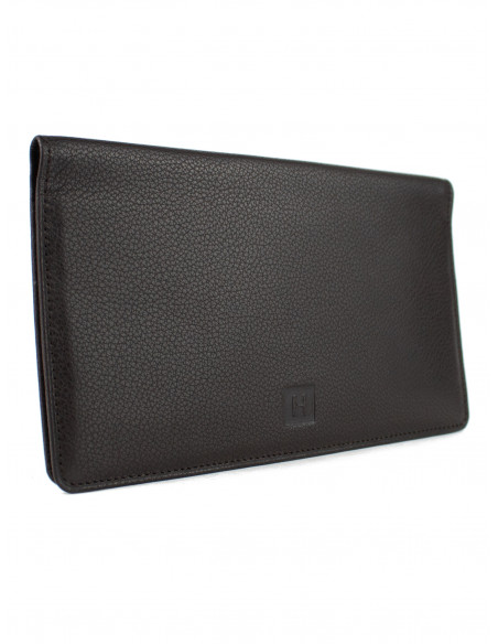 Kožená peněženka/pouzdro na bankovky a karty Hexagona