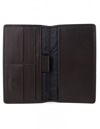 Kožená peněženka/pouzdro na bankovky a karty Hexagona