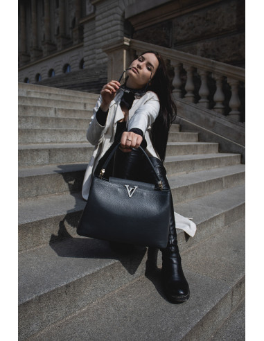 Dámská kožená kabelka Giostra Paola