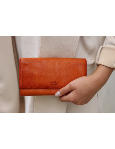 Kožená peněženka Cristina Rui ml1031 z italské kůže