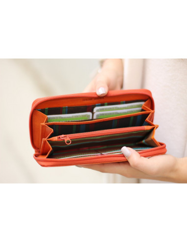 Kožená peněženka Cristina Rui mw085 z italské kůže