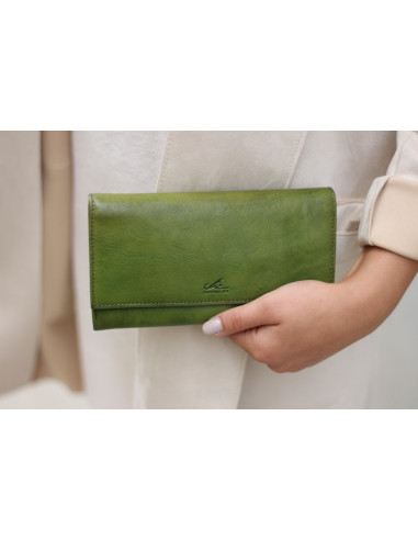 Kožená peněženka Cristina Rui ml1031 z italské kůže