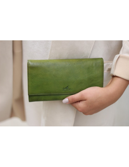 Kožená peněženka Cristina Rui ml1031 z italské kůže