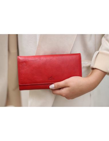 Kožená peněženka Cristina Rui ml1031 z italské kůže