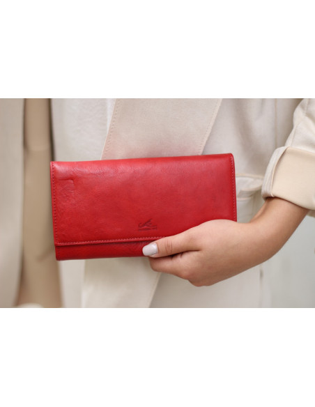 Kožená peněženka Cristina Rui ml1031 z italské kůže