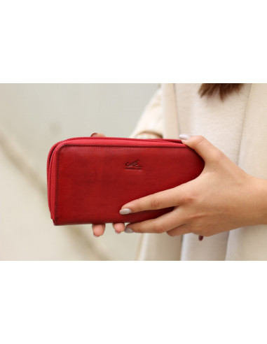 Kožená peněženka Cristina Rui mw085 z italské kůže