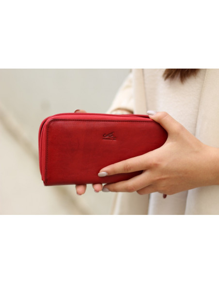 Kožená peněženka Cristina Rui mw085 z italské kůže