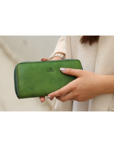 Kožená peněženka Cristina Rui mw085 z italské kůže