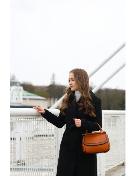 Dámská elegatní kožená kabelka Katana Beaune do ruky