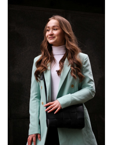 Dámská proplétaná kožená kabelka Giostra Carlita