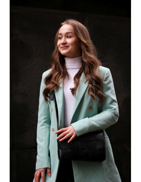 Dámská proplétaná kožená kabelka Giostra Carlita