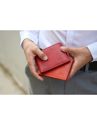 Kožená peněženka Cristina Rui ml1015 z italské kůže